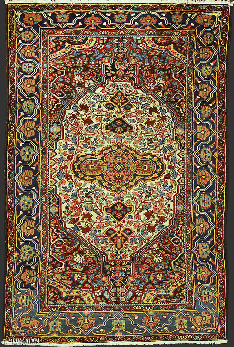 Tappeto Persiano Antico Bakhtiari n°:58090007